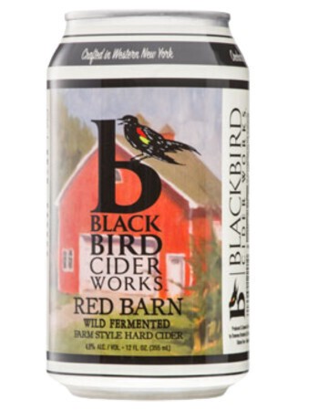black bird red barn cider 12oz