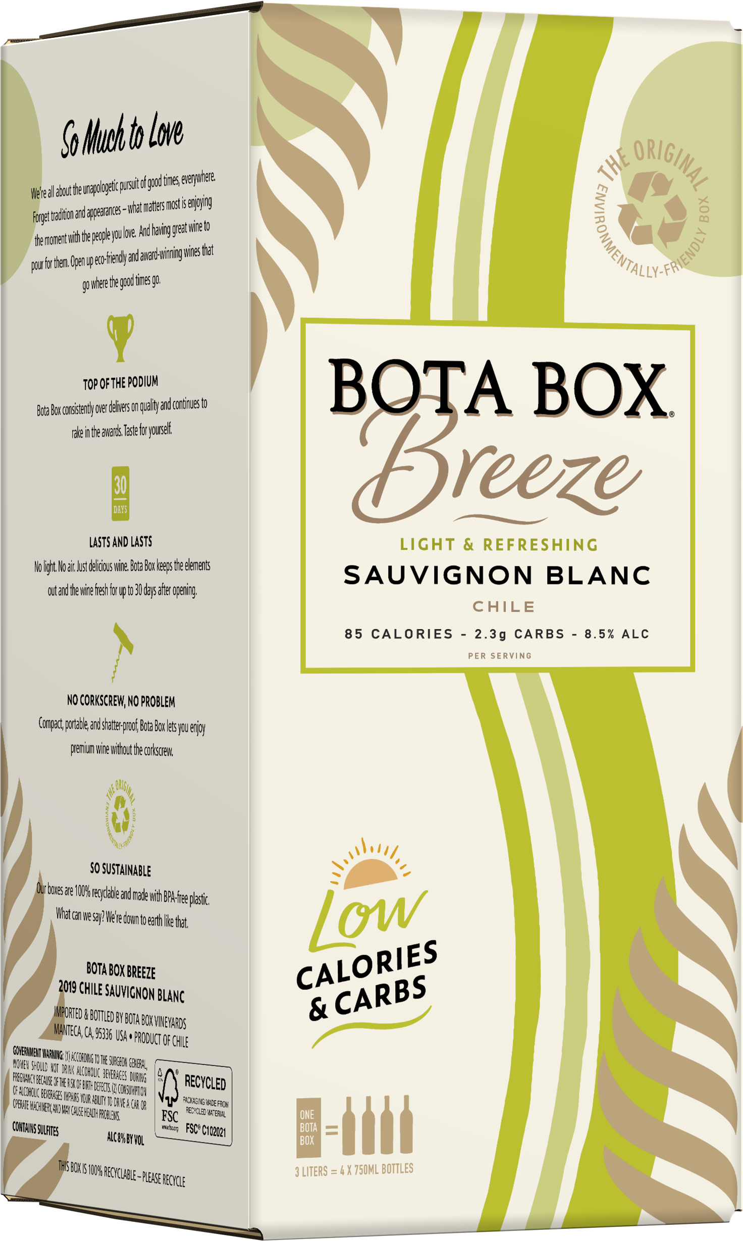 Bota breeze Sauv blanc 500ml