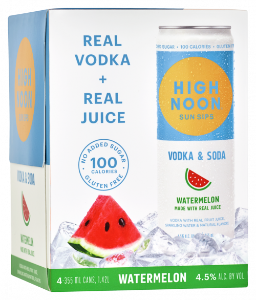 High Noon Watermelon 4pk