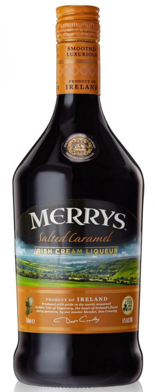 Merrys Salted Caramel 750ml