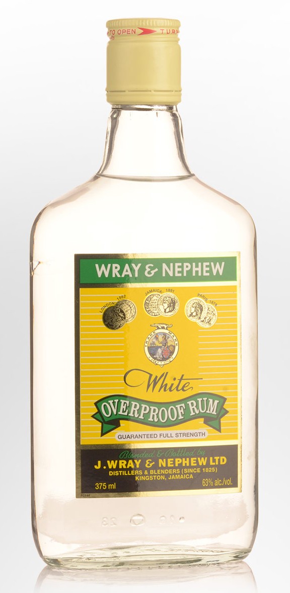 WRAY & NEPHEW OVERPROOF 375M