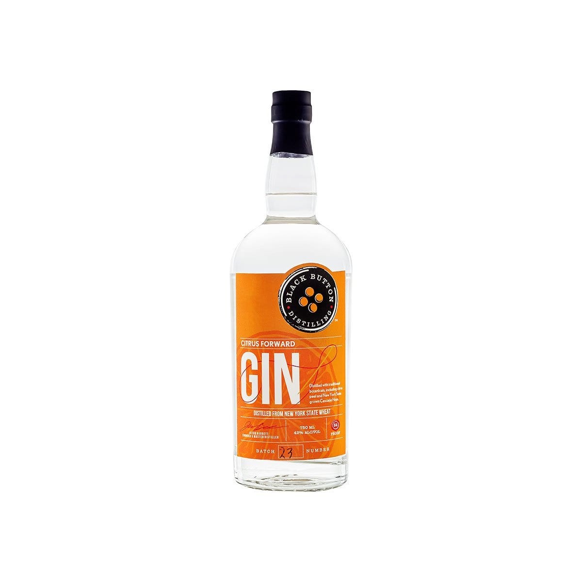 BLACK BUTTON CITRUS GIN 50M
