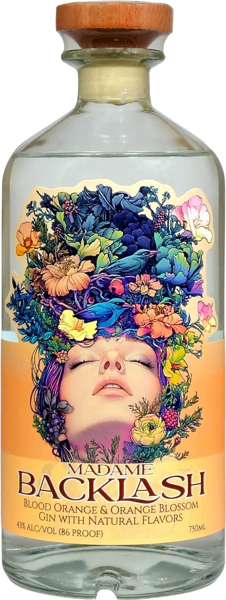 Backlash Orange Gin 750M