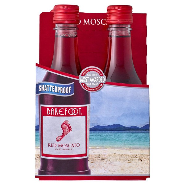 Barefoot Red Moscato 187M
