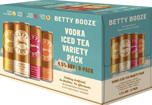 Betty Booze Tea Variety 8@355M