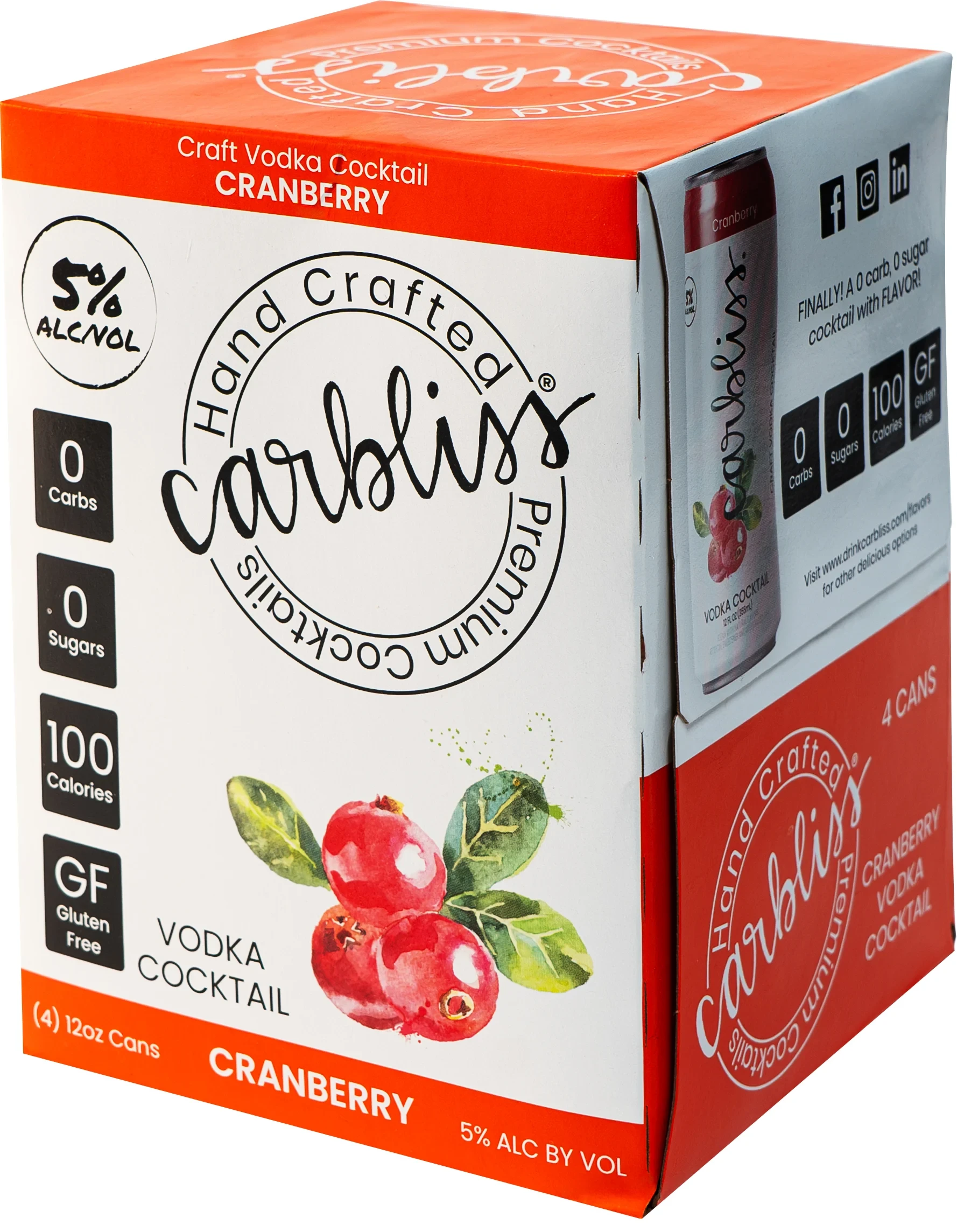 Carbliss Cranberry 4@355M