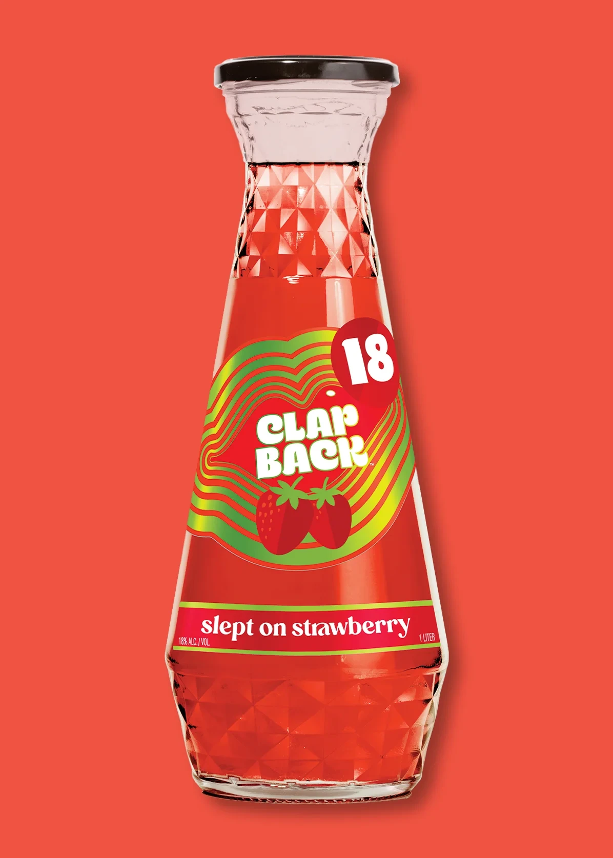 CLAP BACK STRAWBERRY 1L