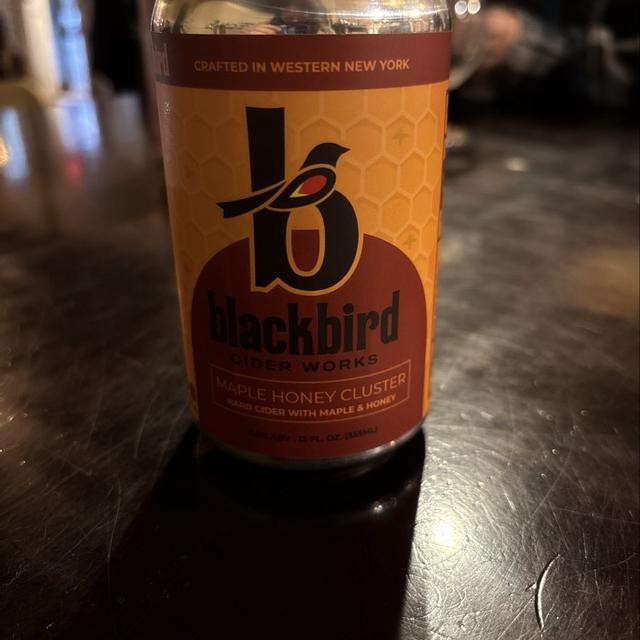 Black Bird Cider Works Cluster Honey 4pk