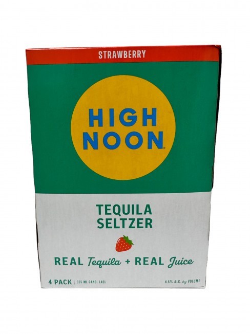 HIGH NOON TEQ STRAW 4 PACK