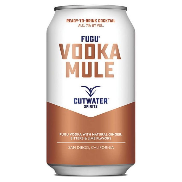CUTWATER VODKA MULE CAN 4PK