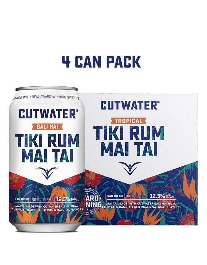 CUTWATER MAI TAI CAN 4PK