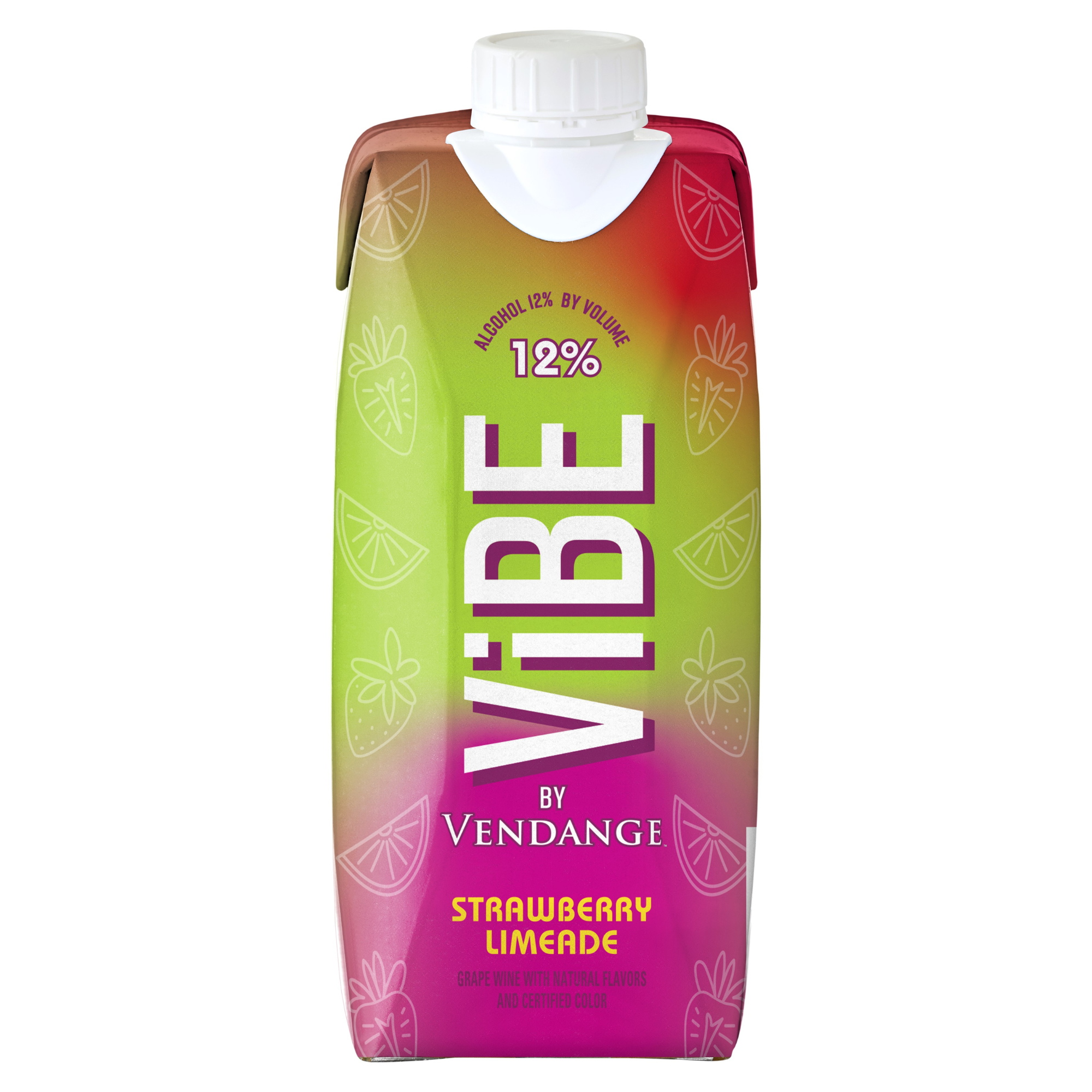VENDANGE VIBE STRAW LIME 500ML