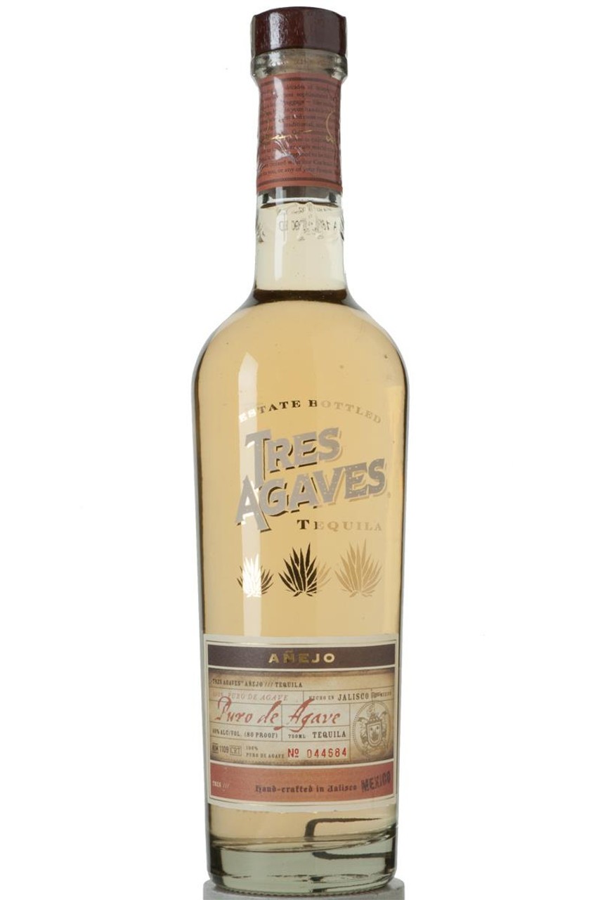 TRES AGAVES ANEJO TEQ 750