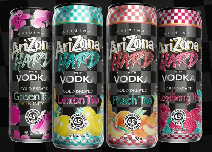 Arizona Vodka Hard Tea Variety 8 (355ml) cans