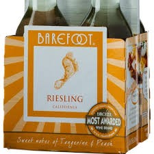 BAREFOOT RIESLING 187 4PK