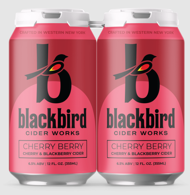 Blackbird Cherry Berry Cider 4-pack