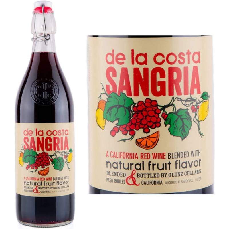DE LA COSTA SANGRIA RED L