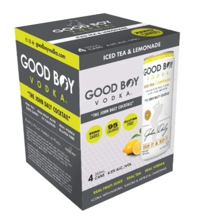 Good Boy John Daly Iced Tea Lemonade Variety 4-pack (355ml) cans