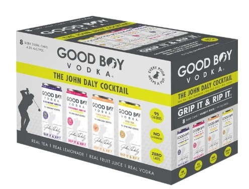 Good Boy John Daly Tea Variety 8-pack (355ml) cans