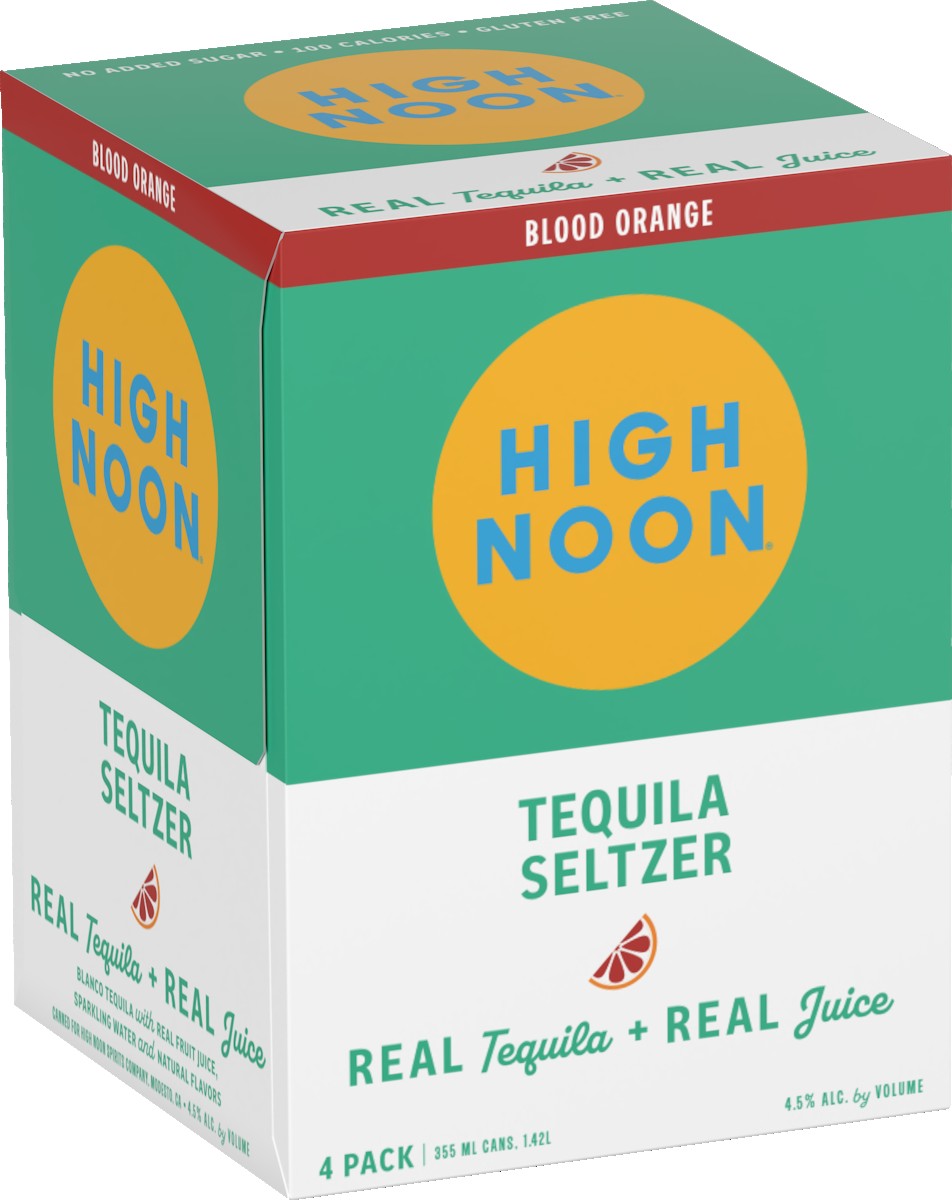 HIGH NOON TEQ BL ORNG 4 PACK
