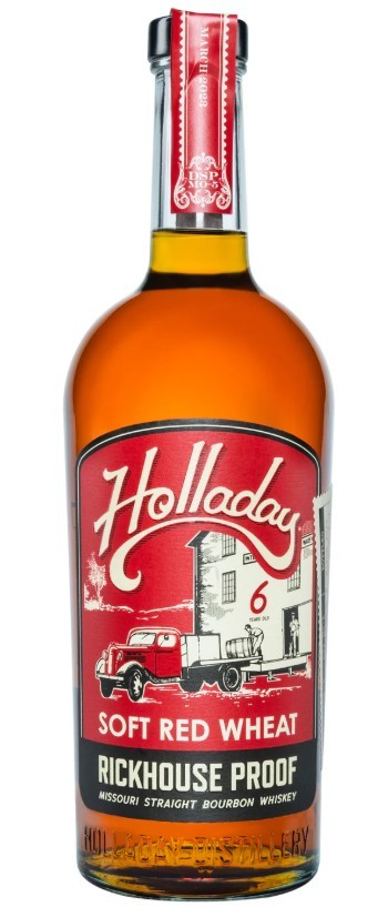Holladay Soft Red Wheat Rickhouse Proof 750ml