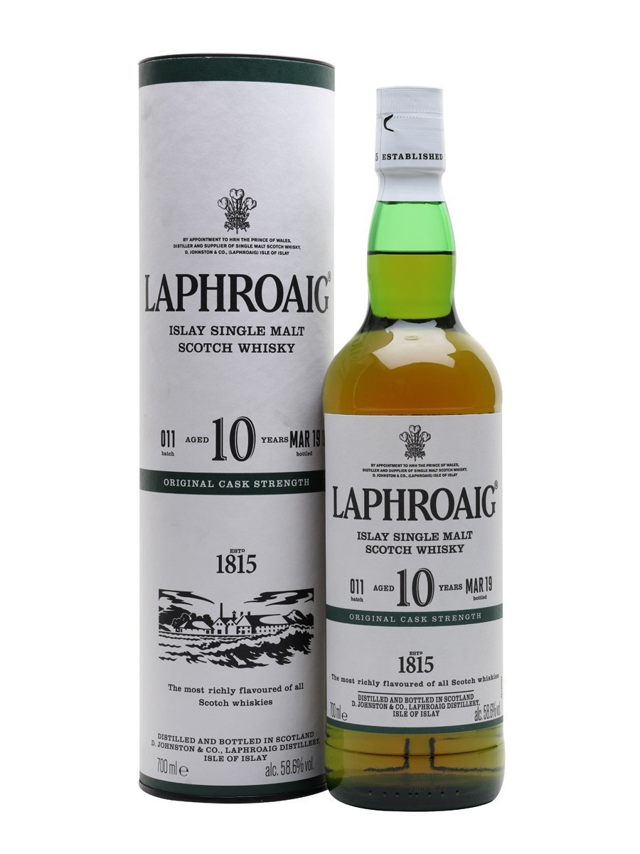 LAPHROAIG CASK STRTH 10YR 750