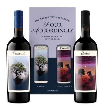 Daou Pessimist and Realist 2-bottle gift set (2 - 750ml)