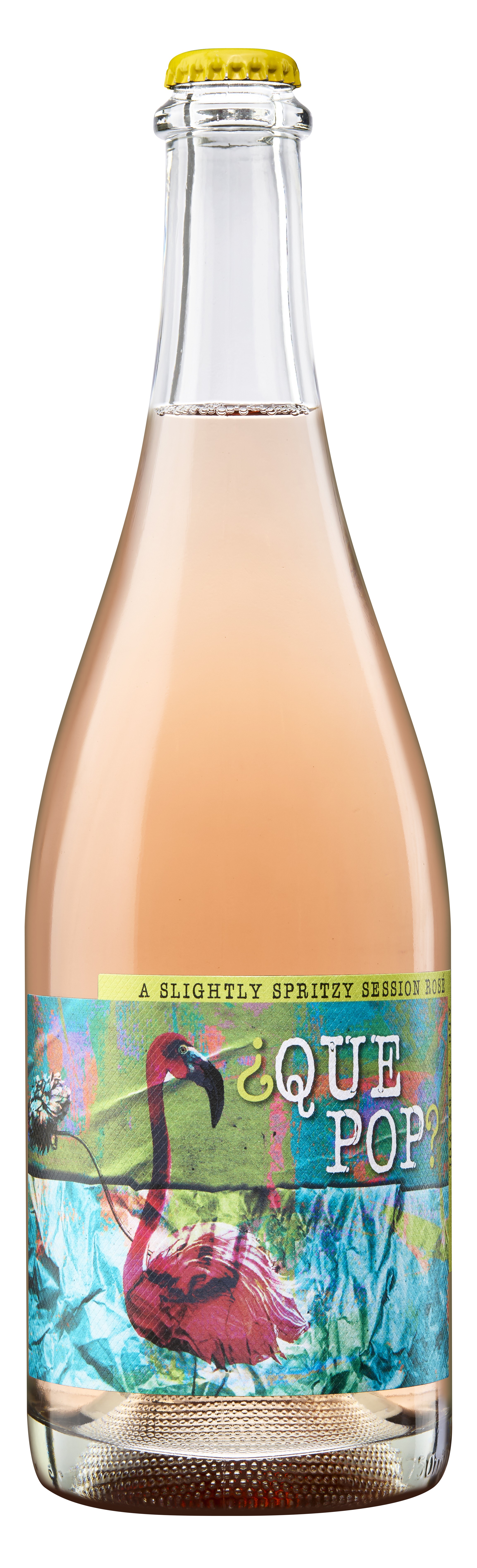 Que Pop Spritzy Pinot Noir Rosé 750ml