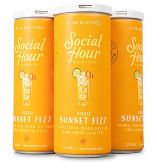 Social Hour Sunset Fizz (4 - 355ml cans)