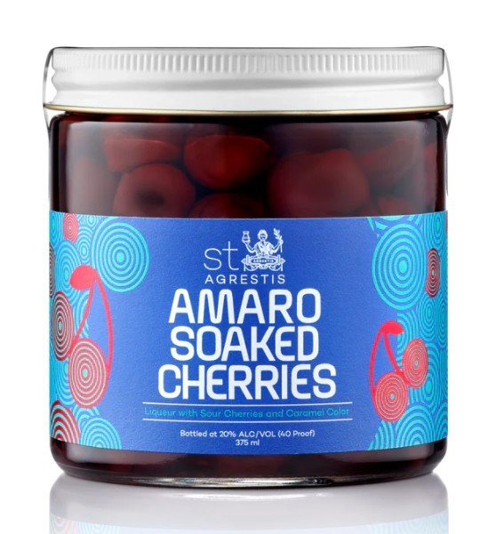 St Agrestis Amaro Soaked Cherries 375ml
