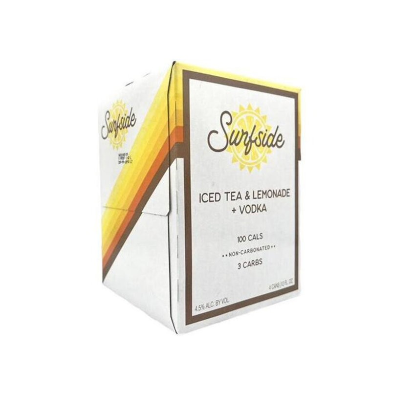 Surfside Lemon Tea + Vodka 4-pack (12oz) cans