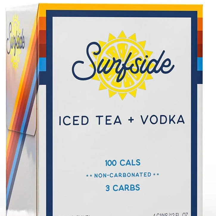 Surfside Tea + Vodka 4-pack (12oz) cans