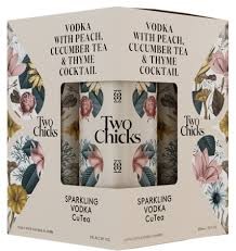 TWO CHICKS VDK C TEA 4PK 355ML