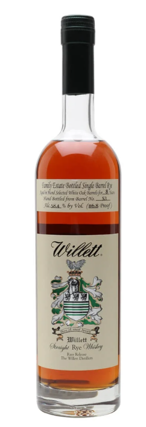 Willet Rare Release Straight 8Yr Rye 750ml