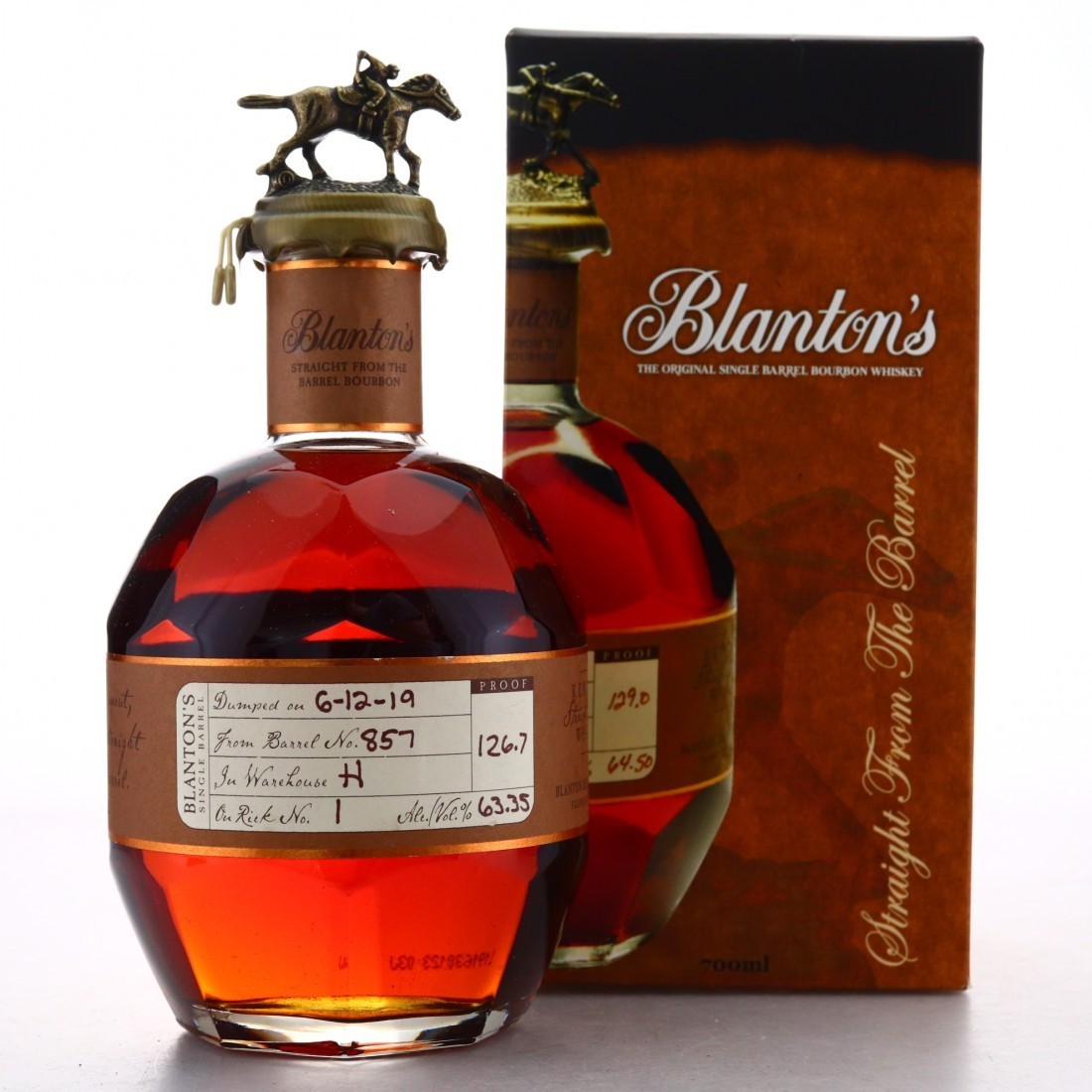 BLANTON STRAIGHT FROM THE BARREL