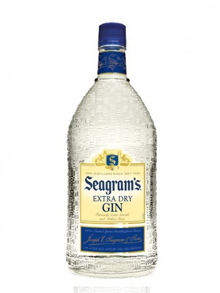 SEAGRAMS GIN EXTRA DRY 375