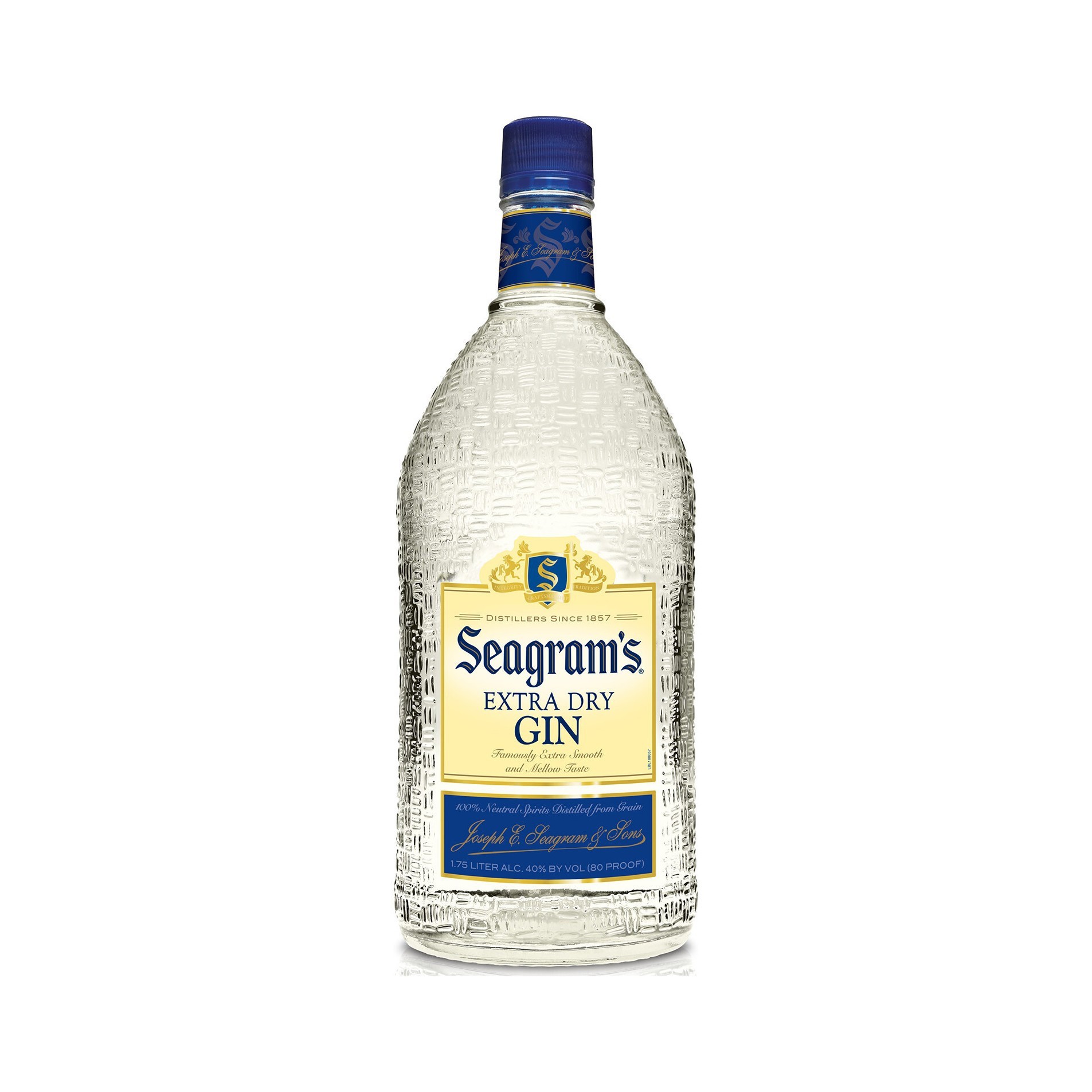 SEAGRAMS GIN EXTRA DRY 80 1.0L