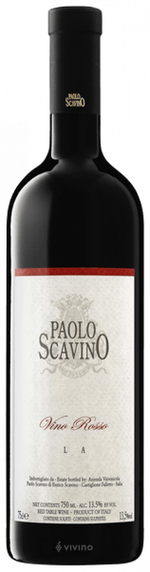 PAOLO SCAVINO VINO ROSSO 750ML