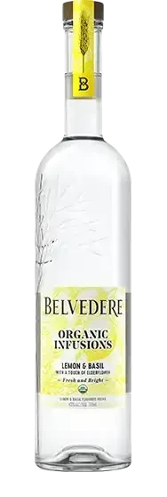 Belvedere Organic Lemon Basil Vodka 750 ml