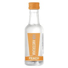 NEW AMSTERDAM VDK PEACH PET 12/10PK 50ML