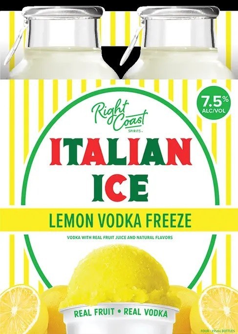 ITALIAN ICE LEMON 4PK