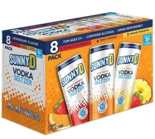 Sunny D Variety Seltzer 8pk