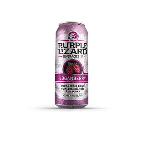 Purple Lizard Loganberry Vodka Original 4pk