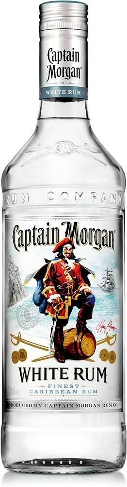 Captain Morgan White Rum 1L
