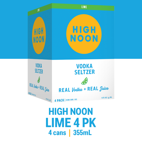 High Noon Lime 4Pk-355Ml