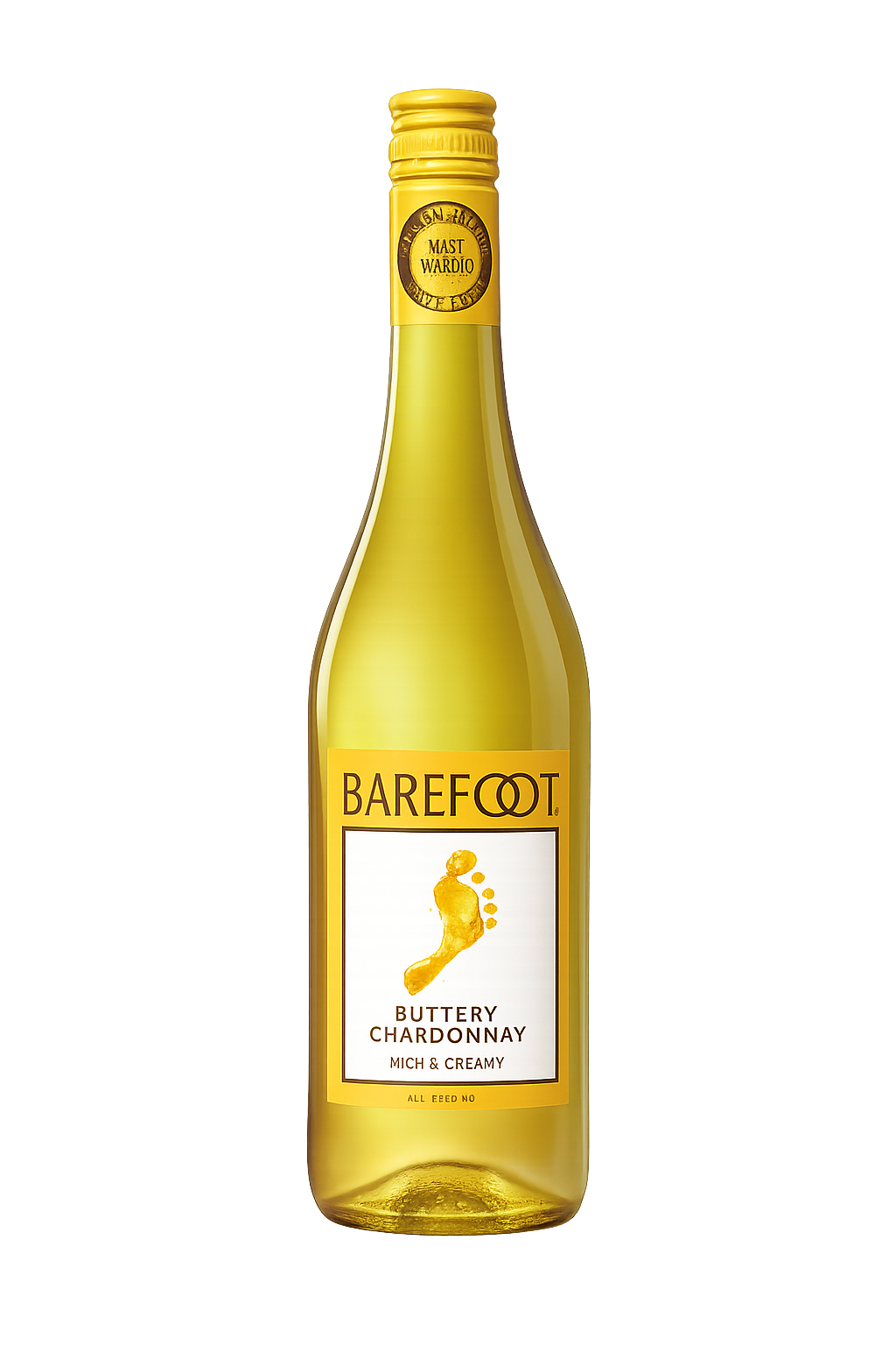 Barefoot Buttery Chardonnay 750Ml