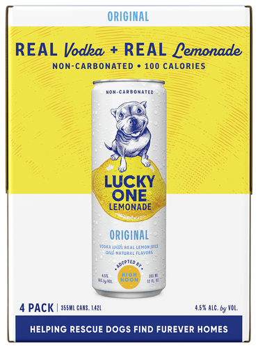 Lucky One Original Lemonade 4PK-355ML