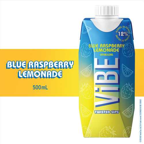 Vibe Blue Raspberry 500ml