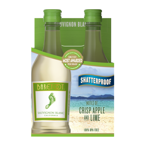 Barefoot Sauvignon Blanc  4Pk