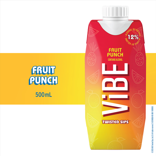 Vibe Fruit Punch 500ml